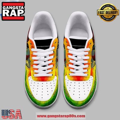 Bob Marley Live The Life You Love Air Force 1 Running Sneakers Shoes