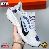 Custom Name Boise State Broncos New Design Air Force 1 Shoes Running Sneakers