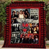 Bon Jovi Quilt Blanket V7