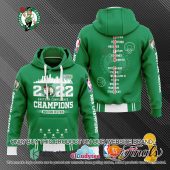 NBA Boston Celtics Green Champions 2022 Pullover Hoodie