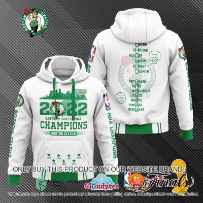 NBA Boston Celtics White Champions 2022 Pullover Hoodie