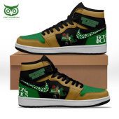 Boston Celtics NBA Brown Green Black Air Jordan High Top