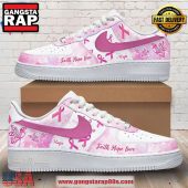 Breast Cancer Awareness Premium Edition Air Force 1 Running Sneakers Shoes