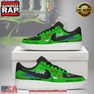 Brian Earl Spilner Eclipse Signature Fast and Furious Air Force 1 Running Sneakers Shoes