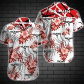 Van Halen Tropical Flower Hawaiian Shirt V1