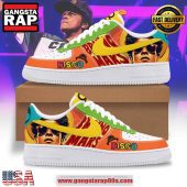 Bruno Mars Disco Limited Edition Air Force 1 Running Sneakers Shoes