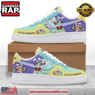 Buc-ee's Bunny On My Mind Limited Edition Air Force Shoes Running Sneakers Shoes