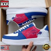 NFL Buffalo Bills Basic Pattern Football New Design Air Force 1 Running Sneakers Shoes