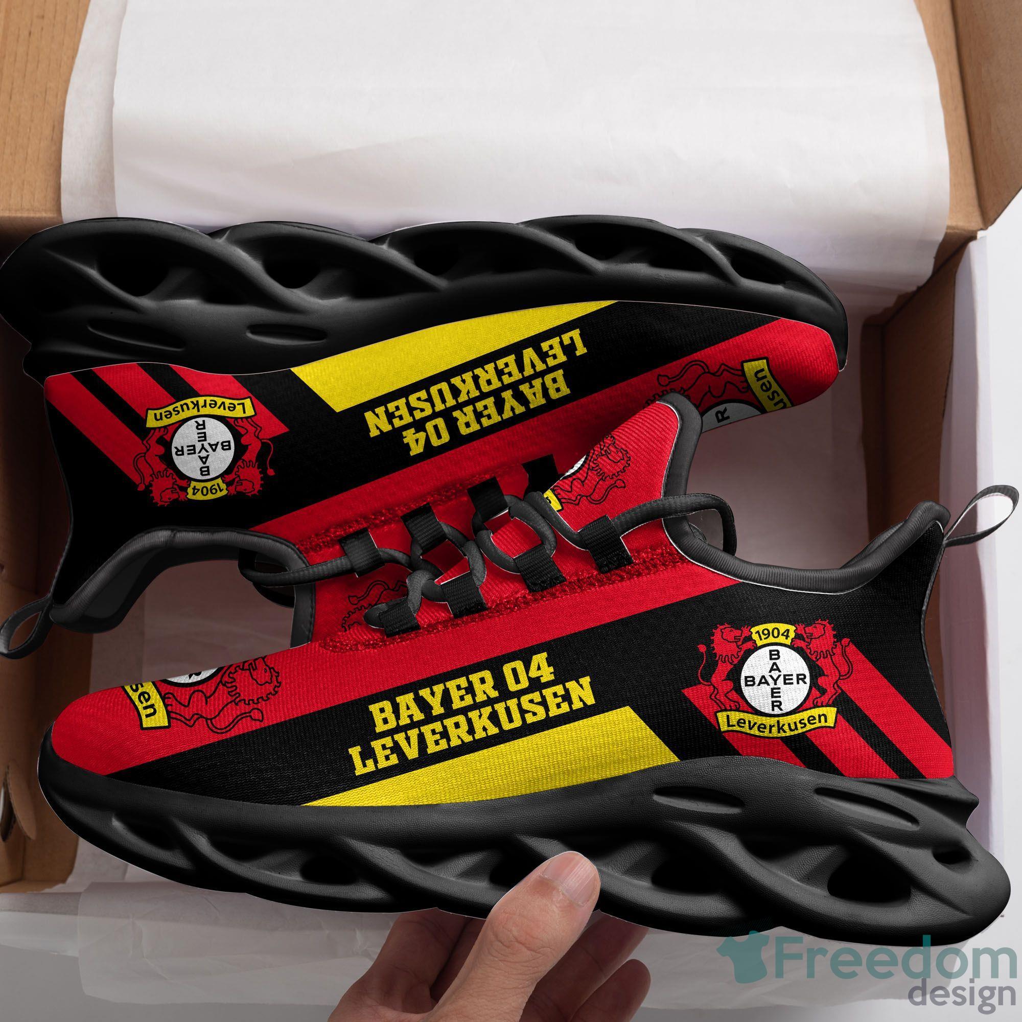 Bayer 04 Leverkusen Red Black Max Soul Shoes Bayer 04 Leverkusen Red Black Max Soul Shoes