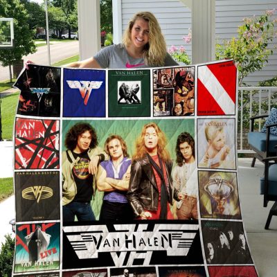 Van Halen Quilt Blanket V2