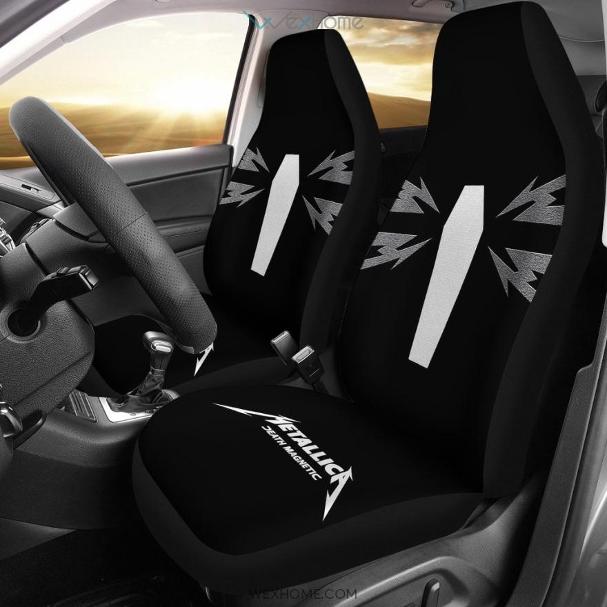 Metallica Death Magnetic Car Seat Covers Metallica Death Magnetic Car Seat Covers