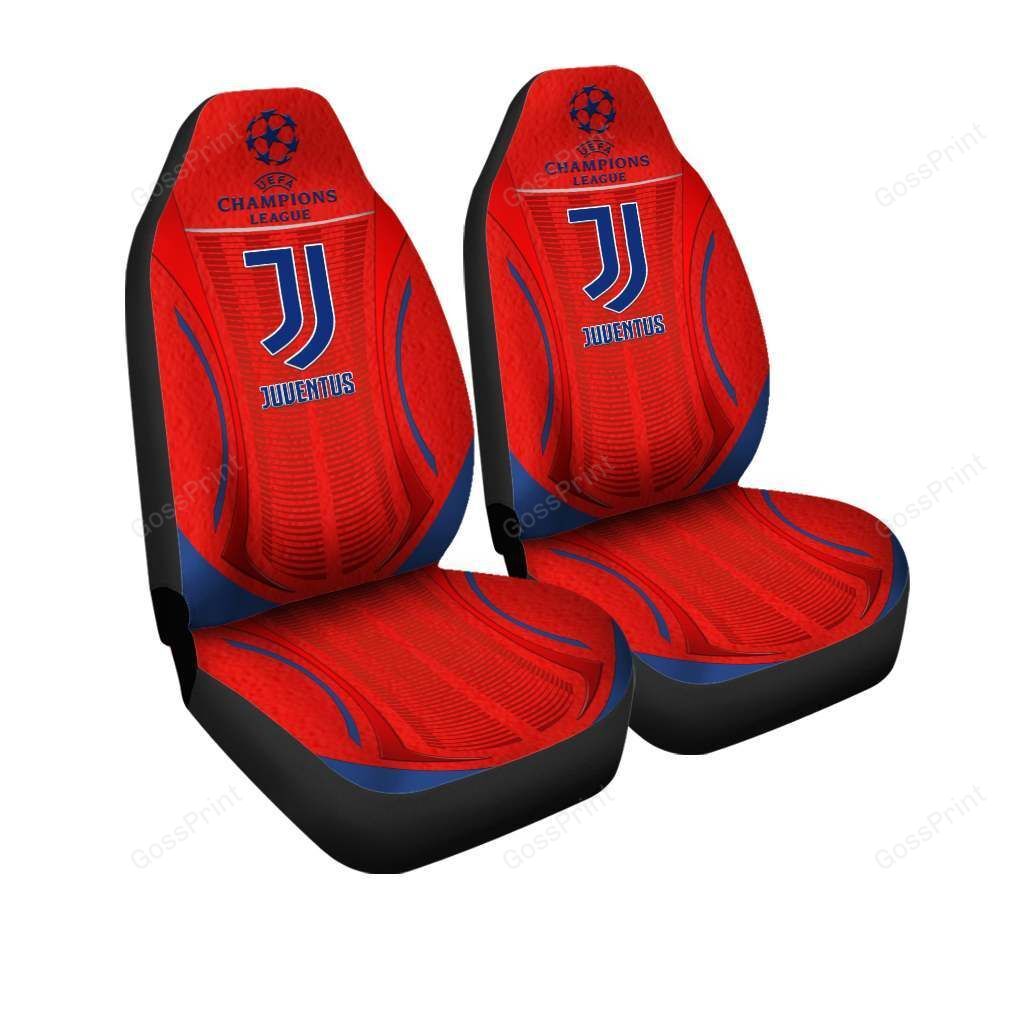 Juventus FC Champions Red Car Seat Covers Juventus FC Champions Red Car Seat Covers