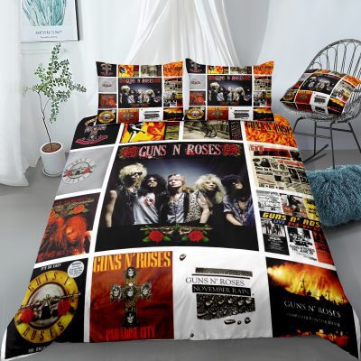 Guns N' Roses Picture Bedding Set