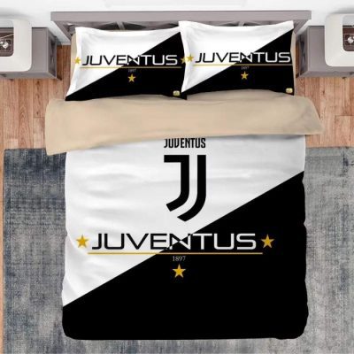 Juventus FC 1897 White Black Bedding Set