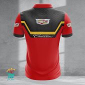 Cadillac Custom Name New Design Zipper Polo Shirt Back.jpeg - demo10