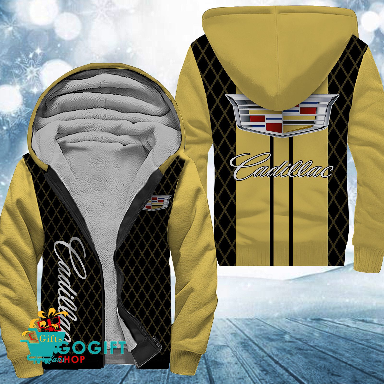 Cadillac New Style Fleece Hoodie Cadillac New Style Fleece Hoodie