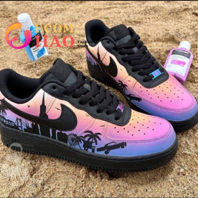 California Love Sunset Custom Air Force 1