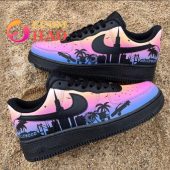 California Love Sunset Custom Air Force 1 Cool Dp - demo10