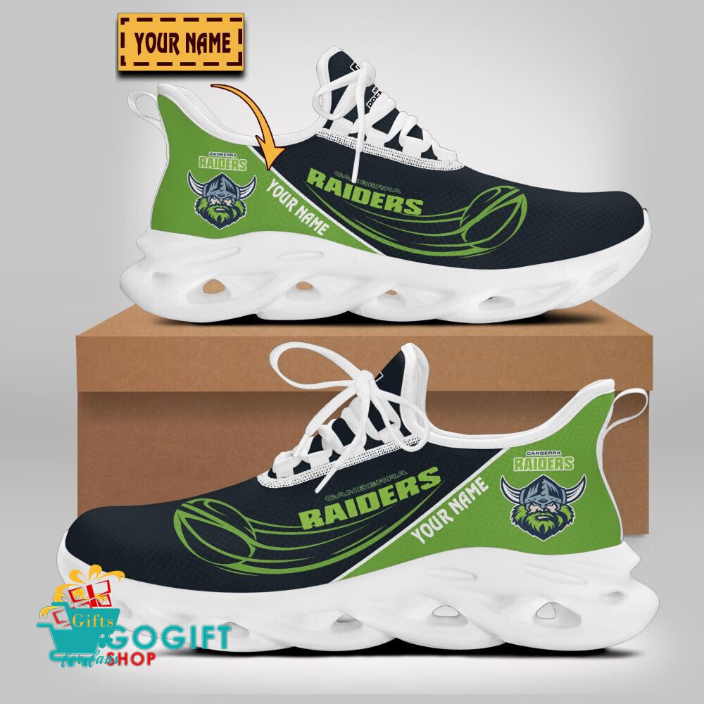Canberra Raiders Custom Name New Edition Max Soul Shoes Canberra Raiders Custom Name New Edition Max Soul Shoes