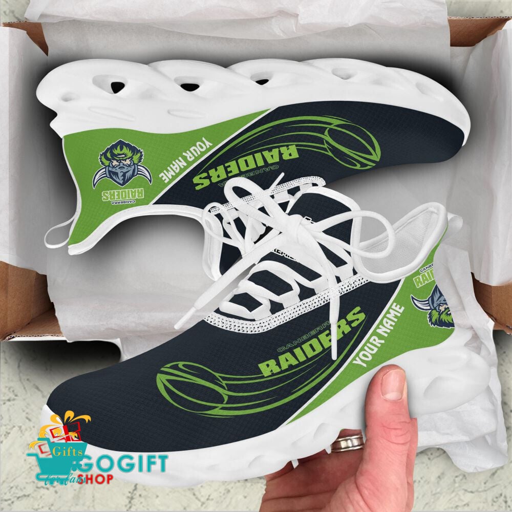 Canberra Raiders Custom Name New Edition Max Soul Shoes Canberra Raiders Custom Name New Edition Max Soul Shoes