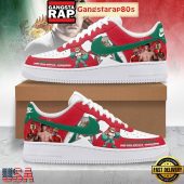 Canelo Alvarez Ique Viva Mexico Cabrones Special Edition Air Force 1 Shoes Running Sneakers