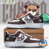 Canelo Alvarez Shoes, Canelo Bear Air Force 1 Sneaker Shoes