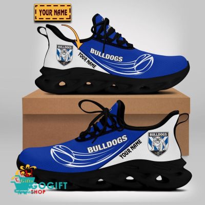 Canterbury-Bankstown Bulldogs Custom Name New Edition Max Soul Shoes