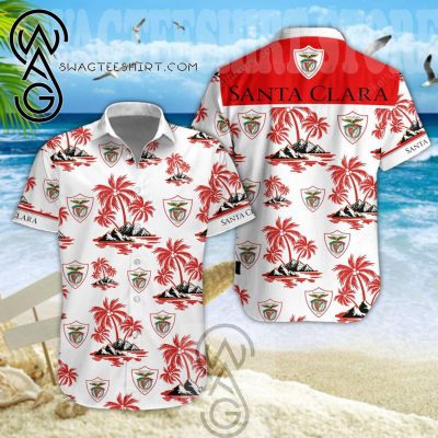 CD Santa Clara Coconut Tree Hawaiian Shirt