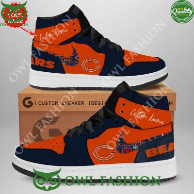Chicago Bears Football Champion Custom Air Jordan