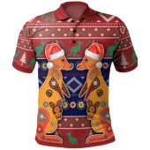 Australia Christmas Polo - Mother Kangaroo In Christmas