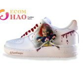 Chucky Air Force 1 Custom Radiant And Glowing Pic Dear - demo10