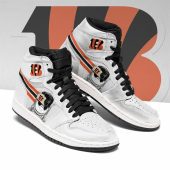 NFL Cincinnati Bengals Jack Skellington Air Jordan 1 High Sneakers