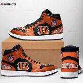 Cincinnati Bengals Nfl Football Air Jordan Sneakers Team Custom Design Shoes Sport Eachstep For Men Women