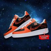 NFL Custom Name Cincinnati Bengals Super Bowl Air Force 1 Sneaker Shoes