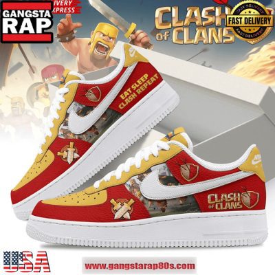 Clash of Clans Limited Edition Air Force 1 Sneakers Shoes
