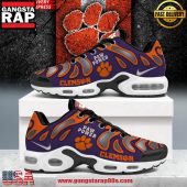Clemson Tigers Paw Power Air Max Plus Shoes Running Sneakers