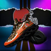 Cleveland Browns Nfl Black And White Clunky Sneakers New Design For Fans Td34969 Nytuohmvmj.jpg - demo10