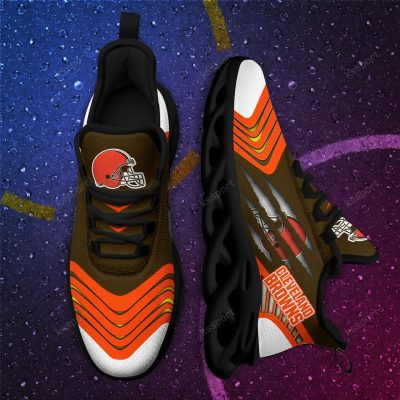 NFL Cleveland Browns Brown Orange Max Soul Shoes