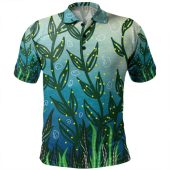 Australia Aboriginal Polo Shirt - Nature Concept Aboriginal Style Polo Shirt