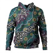 Australia Aboriginal Hoodie - Dot Painting Art Hoodie