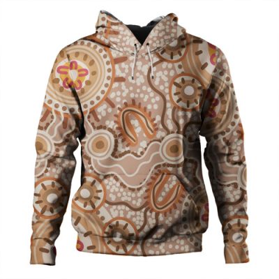 Australia Aboriginal Hoodie - Aboriginal Dot Design Artwork Hoodie