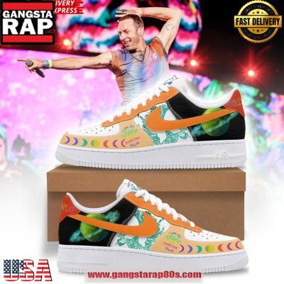 Coldplay Limited Edition Air Force 1 Sneakers Shoes