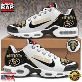 NCAA Custom Name Colorado Buffaloes Football Mascot Symbol Air Max Plus Shoes Running Sneakers
