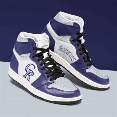 Colorado Rockies Mlb Baseball Air Jordan Shoes Sport Sneakers, For Men And Women