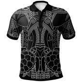 Australia Torres Strait Islands Inspired Polo Shirt (White) - Torres and Turtle