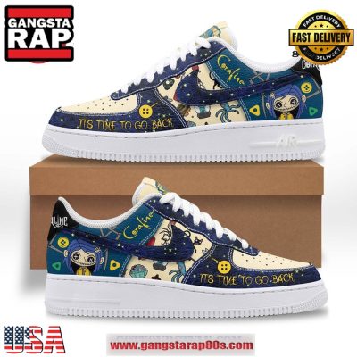 Coraline Limited Edition Air Force 1 Running Sneakers Shoes