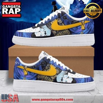 Coraline Mystery Limited Edition Air Force 1 Running Sneakers Shoes