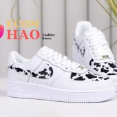 Cow Print Air Force 1 Custom My Favourite Picture Of Yours - demo10