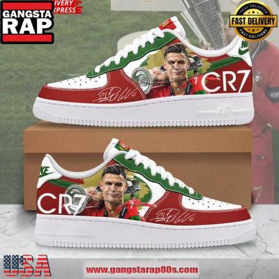 Cristiano Ronaldo UEFA Nations League 2025 Air Force 1 Running Sneakers