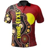 Australia Polo Shirt - The Life Of Aboriginal Inspired